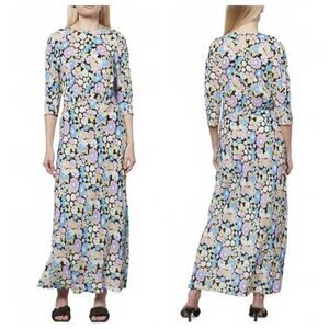 RIXO Lucile Scandi Dress In Onyx Scandi - Size XXS (US 2)